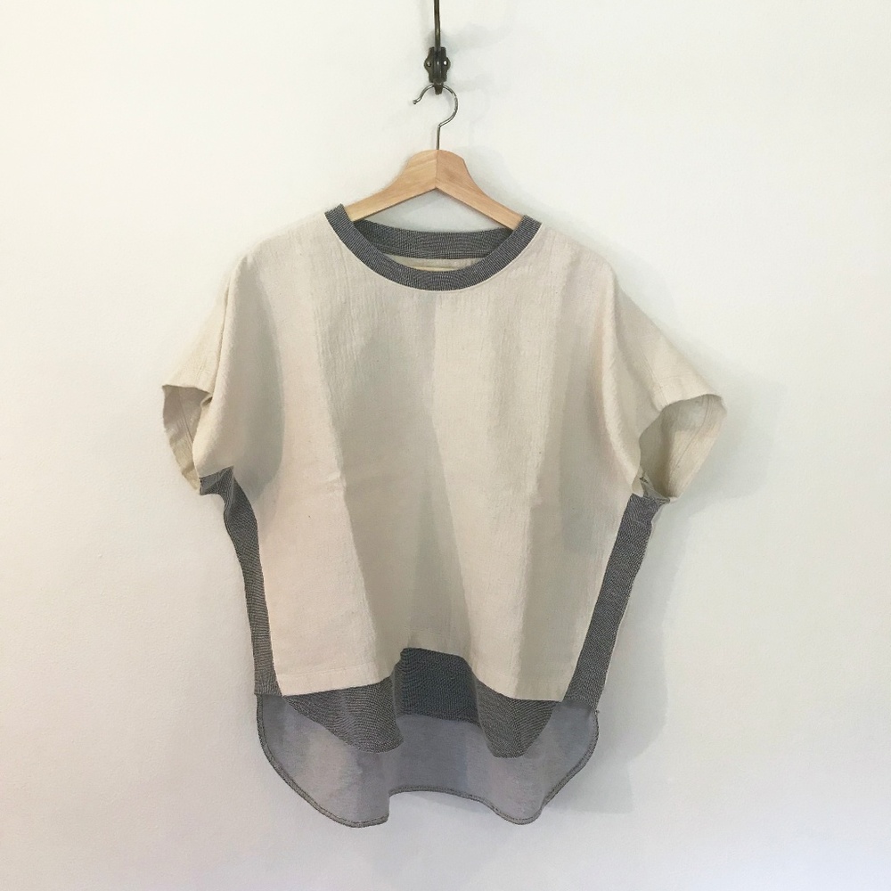 Madewell Boxy Slub Tee with Shirttail